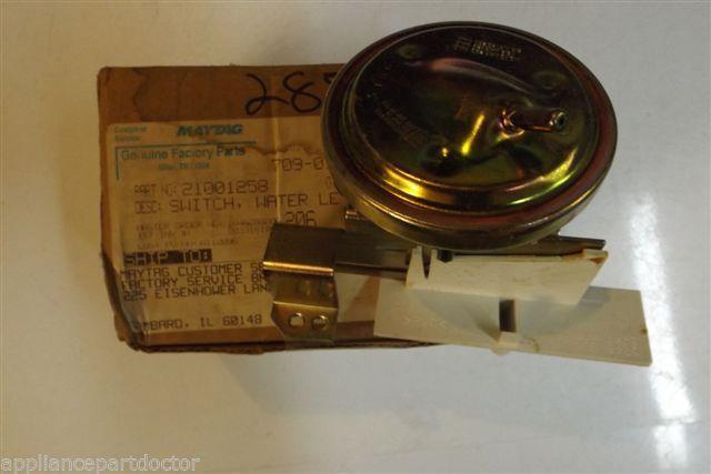 MAYTAG WASHER 21001258 SWITCH WATER NEW IN BOX MAYTAG WASHER 21001258 SWITCH WATER NEW IN BOX